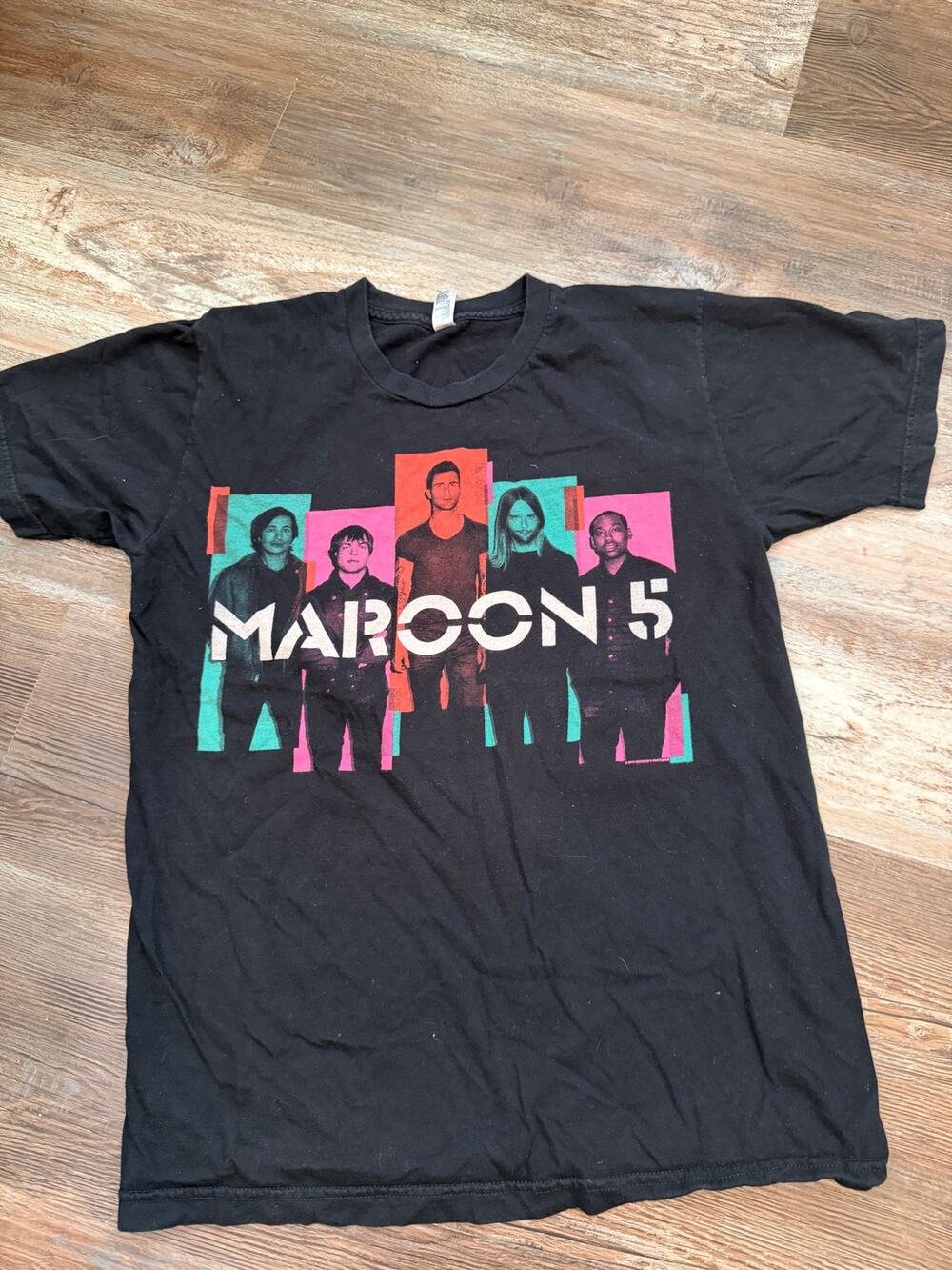 Maroon 5 North American Tour 2013 y2k tshirt by American Apparel sz Medium EUC